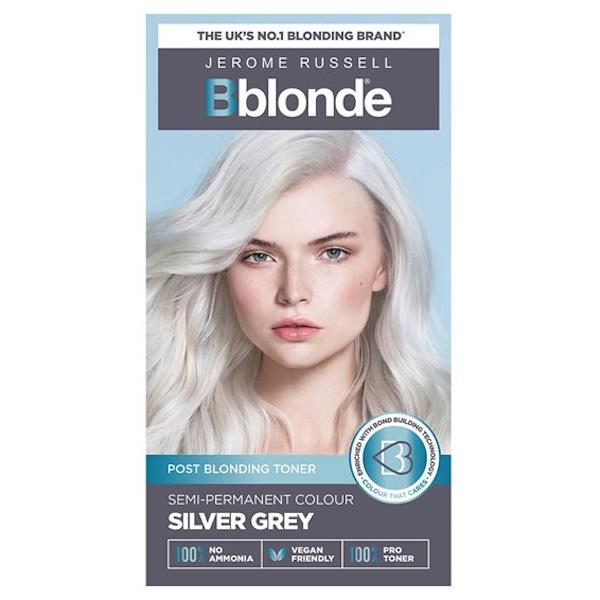 Jerome Russell Bblonde Toner Semi-Permanent Colour Silver Grey
