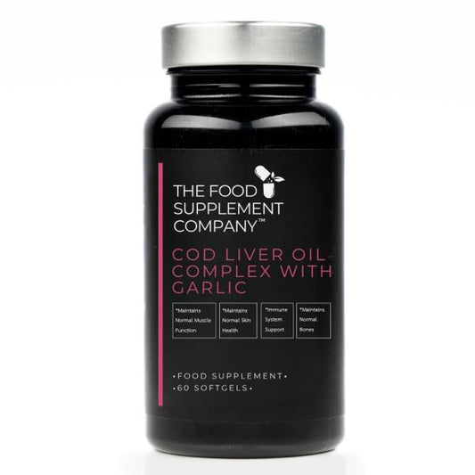 FSC Cod Liver Oil Complex with Garlic 60 Softgel Capsules