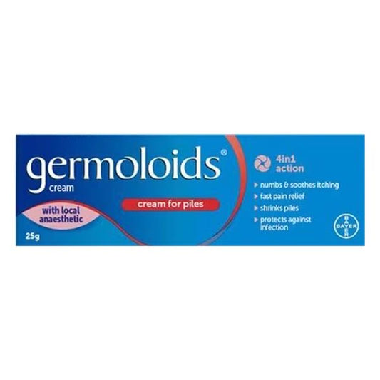 Germoloids Cream For Piles 25g