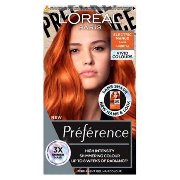 L'Oreal Preference Vivids 7.434 Electric Mango