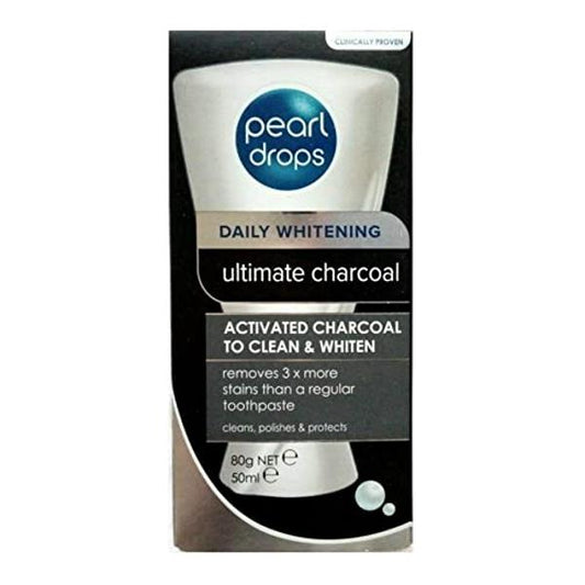 Pearl Drops Daily Whitening Ultimate Charcoal Toothpolish 50ml