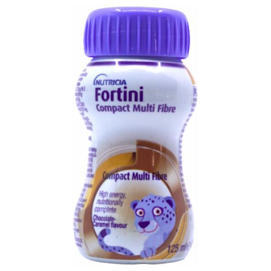 Nutricia Fortini Compact Multi Fibre Chocolate Caramel Flavour 125ml