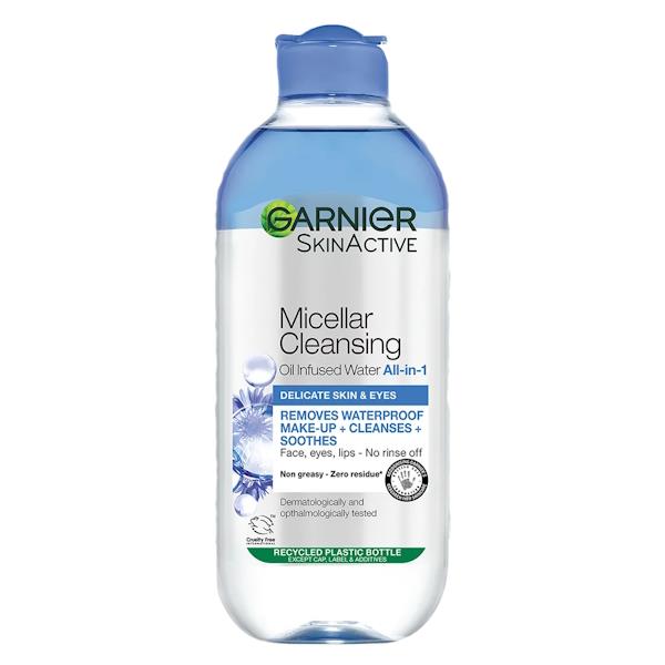 Garnier Skin Active Micellar Oil-Infused Cleansing Water Delicate Skin & Eyes 400ml