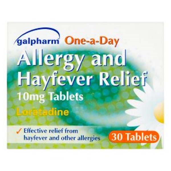 Galpharm Allergy and Hayfever Relief Loratadine 10mg 30 Tablets