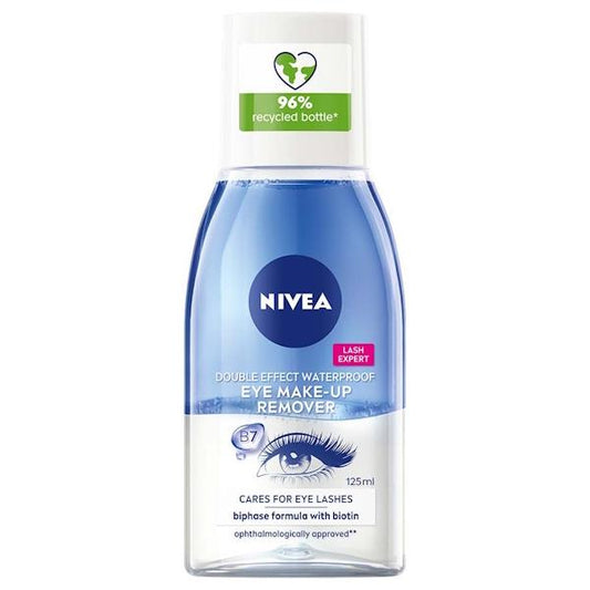 Nivea Double Effect Waterproof Eye Make-Up Remover 125ml