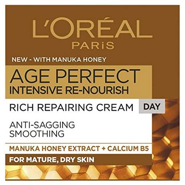 L'Oreal Paris Age Perfect With Manuka Honey Rich Repairing Day Cream 50ml