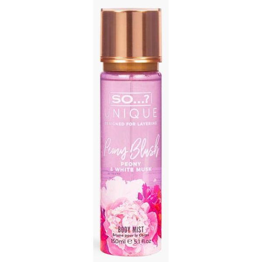 So...? Unique Peony Blush Body Mist 150ml