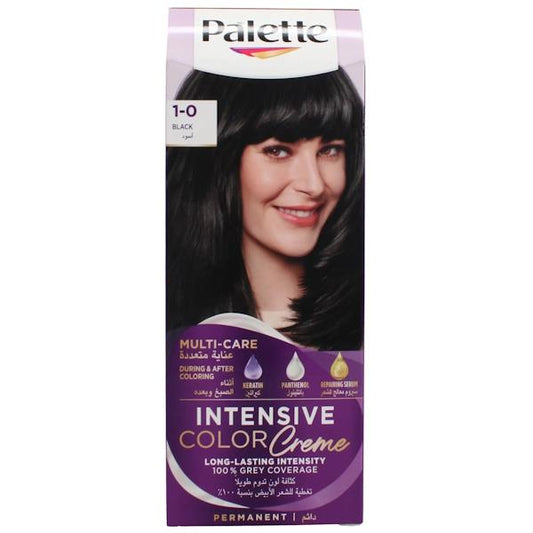 Schwarzkopf Palette Intensive Permanent Color Creme 1-0 Black