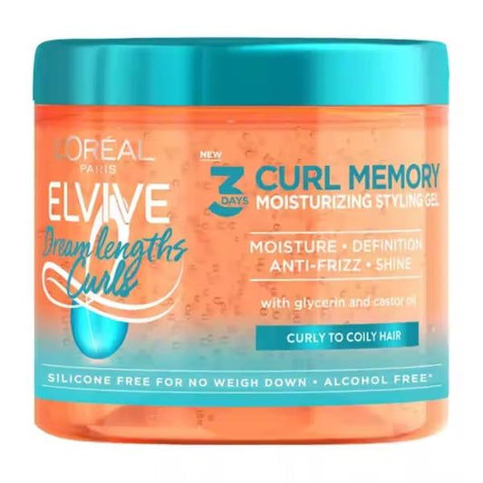 L'Oreal Elvive Dream Lengths Curls Moisturising Styling Gel 400ml