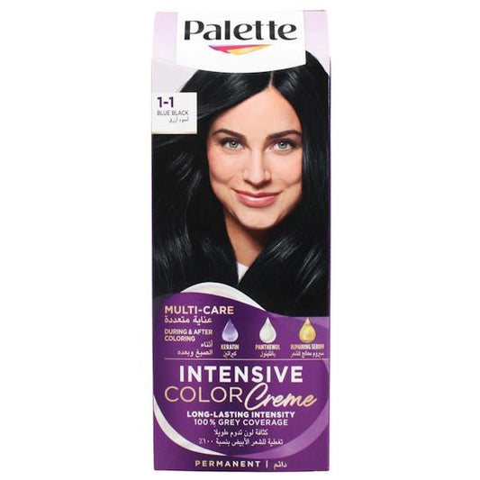 Schwarzkopf Palette Intensive Permanent Color Creme 1-1 Blue Black