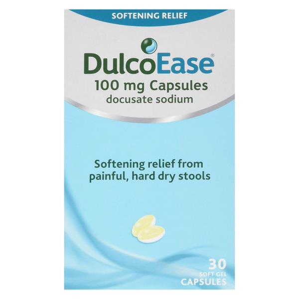 Dulcoease 100mg 30 Soft Gel Capsules