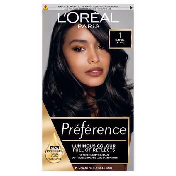 L'Oreal Preference Permanent Colour 1 Black