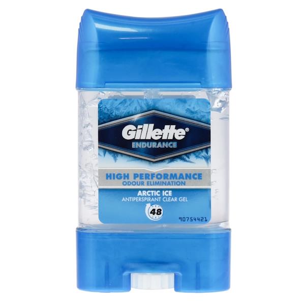 Gillette High Performance Arctic Ice Antiperspirant Clear Gel 70ml