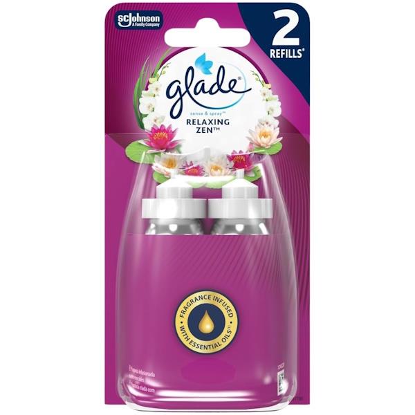 Glade Sense & Spray Refill Relaxing Zen 2 x 18ml