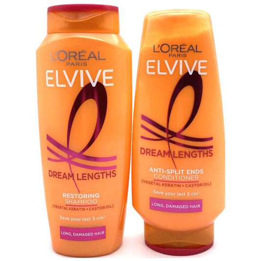 L'Oreal Elvive Dream Lengths Shampoo 250ml & Conditioner 200ml