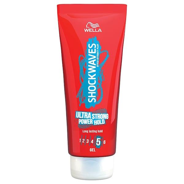 Wella Shockwaves Ultra Strong Power Hold Gel 200ml