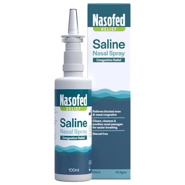 Nasofed Relief Saline Nasal Spray 100ml