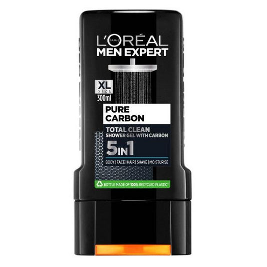 L'Oreal Men Expert Pure Carbon Total Clean Shower Gel 300ml