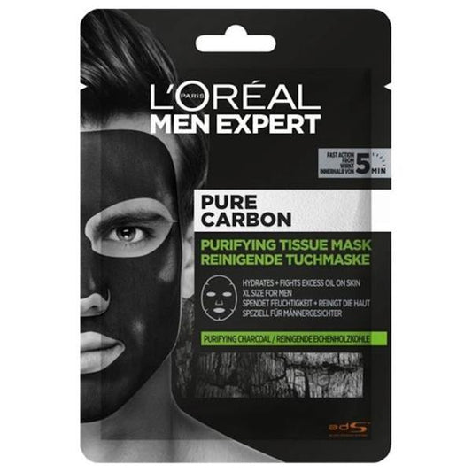 L'Oreal Men Expert Pure Carbon Purifying Tissue Mask