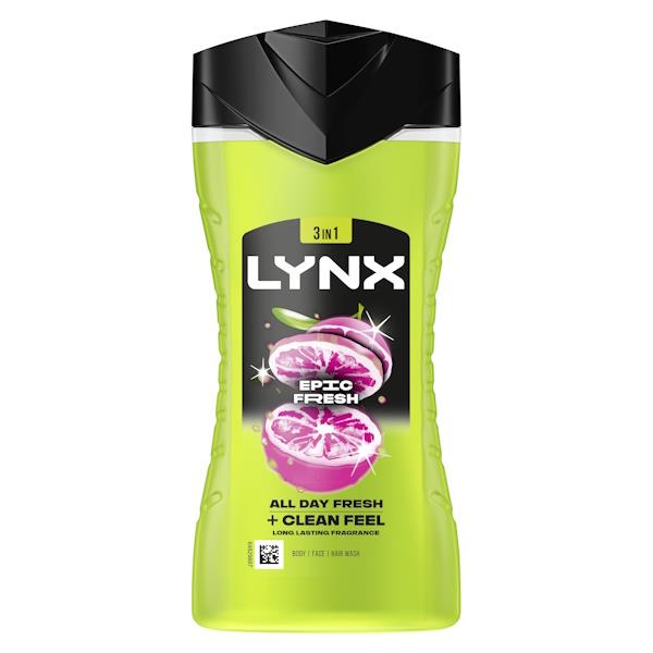 Lynx Epic Fresh Bodywash 225ml
