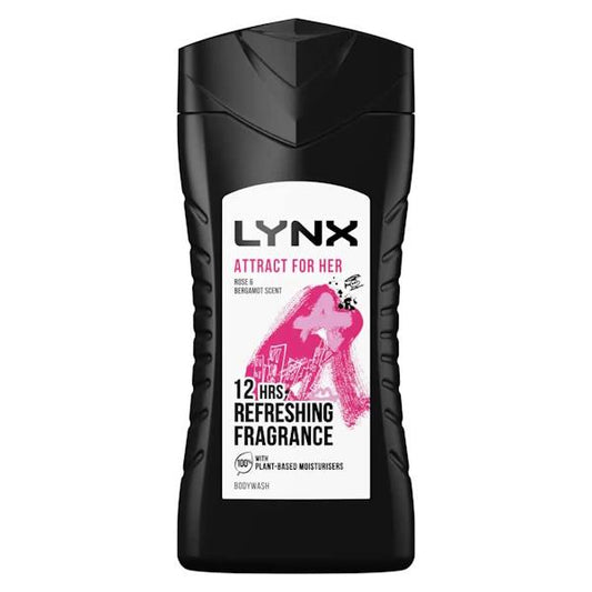 Lynx Attract For Her Bodywash 225ml