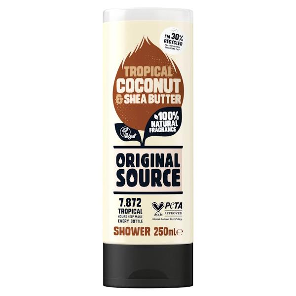 Original Source Tropical Coconut & Shea Butter Shower Gel 250ml