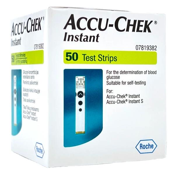 Accu-Chek Instant 50 Blood Glucose Test Strips (Inc. VAT)