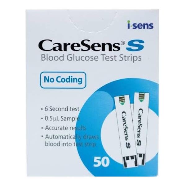 CareSens S 50 Blood Glucose Test Strips