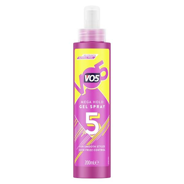 VO5 Mega Hold Gel Spray 200ml