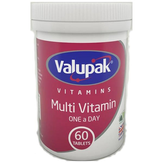 Valupak Multivitamin One A Day 60 Tablets