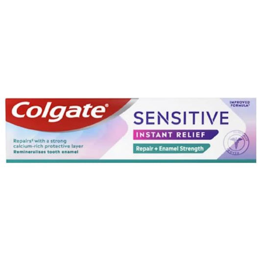 Colgate Sensitive Instant Relief Repair + Enamel Strength Toothpaste 75ml