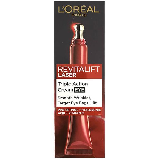 L'Oreal Revitalift Laser Triple Action Eye Cream 15ml