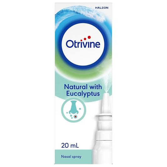 Otrivine Natural With Eucalyptus Nasal Spray 20ml