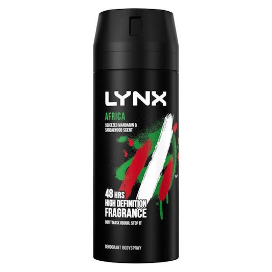 Lynx Africa Deodorant Bodyspray 150ml