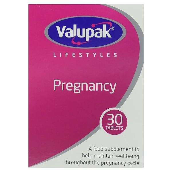 Valupak Lifestyles Pregnancy 30 Tablets