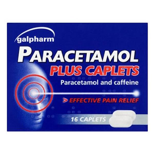 Galpharm Paracetamol Plus 16 Caplets