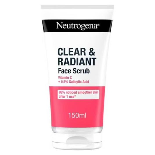 Neutrogena Clear & Radiant Face Scrub 150ml