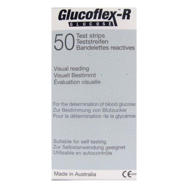 Glucoflex-R Glucose 50 Test Strips