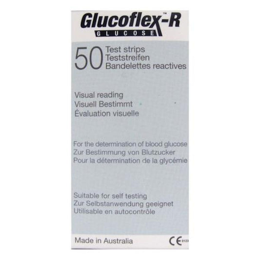 Glucoflex-R Glucose 50 Test Strips