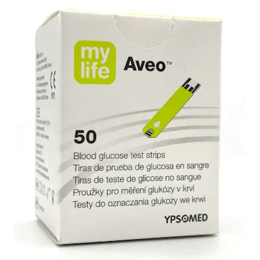 Mylife Aveo 50 Blood Glucose Test Strips