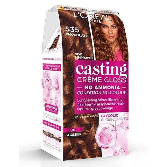 L'Oreal Casting Creme Gloss Semi-Permanent Hair Colour 535 Chocolate