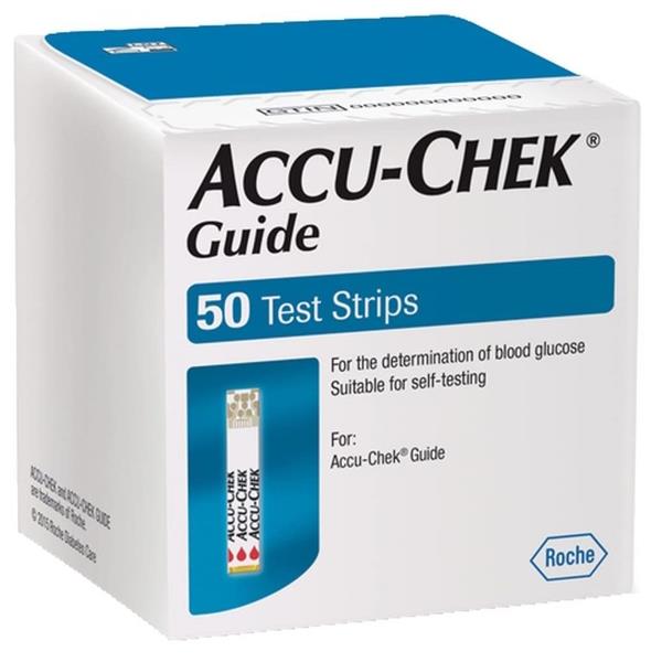 Accu-Chek Guide 50 Blood Glucose Test Strips