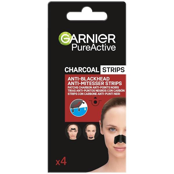 Garnier Skin Active Pure Active Charcoal 4 Anti-Blackhead Strips