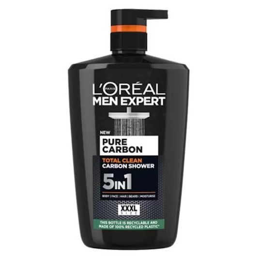 L'Oreal Men Expert Pure Carbon Shower Gel 1L