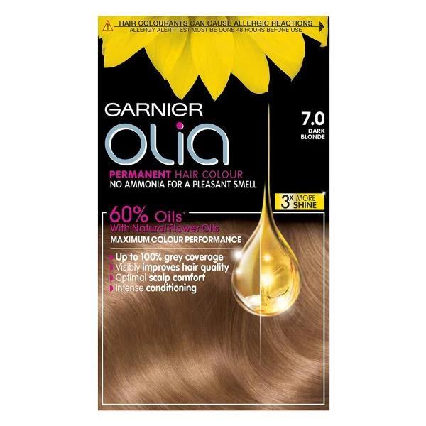 Garnier Olia Permanent Hair Colour 7.0 Dark Blonde