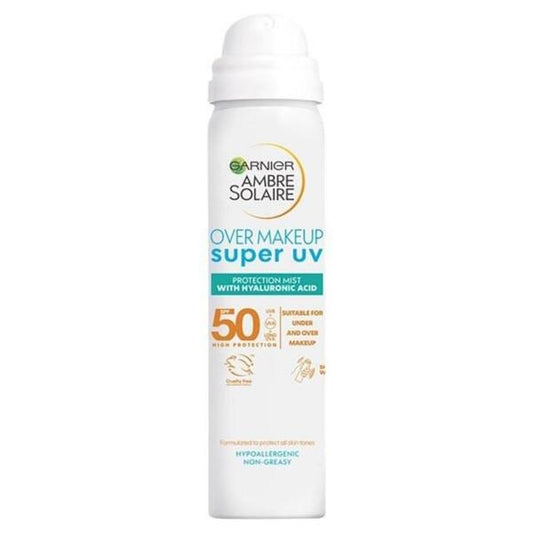Garnier Ambre Solaire Over Make Up Super UV Protection Mist SPF50 75ml