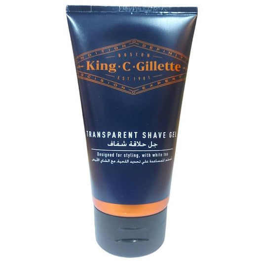 Gillette King C Transparent Shave Gel 150ml