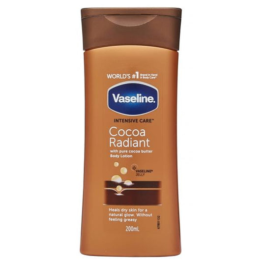 Vaseline Intensive Care Cocoa Radiant Body Lotion 200ml