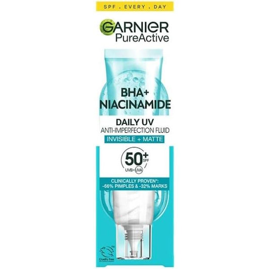 Garnier BHA + Niacinamide Daily UV Invisible + Matte 40ml