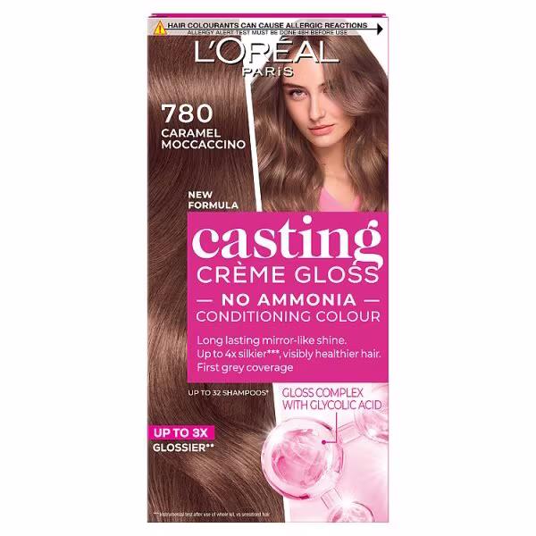L'Oreal Casting Creme Gloss Semi-Permanent Hair Colour 780 Caramel Moccaccino